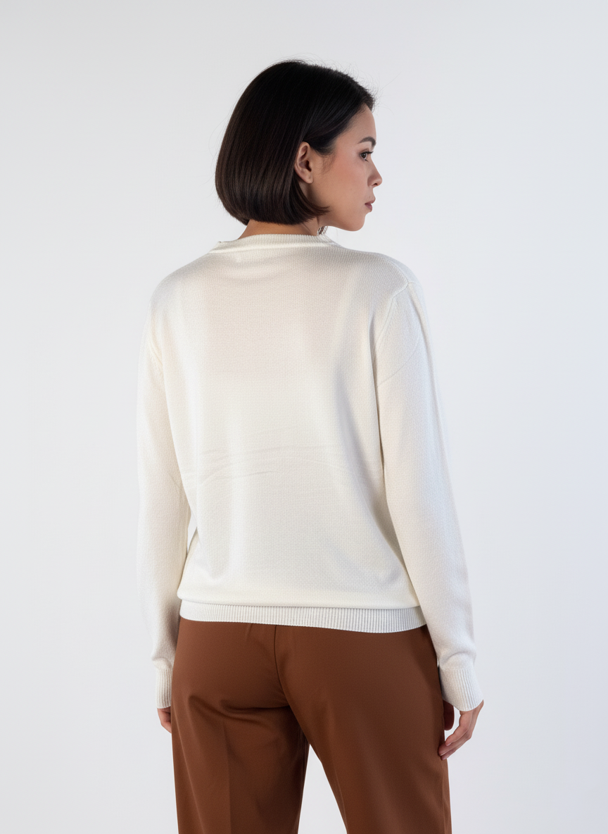 sueter blanco