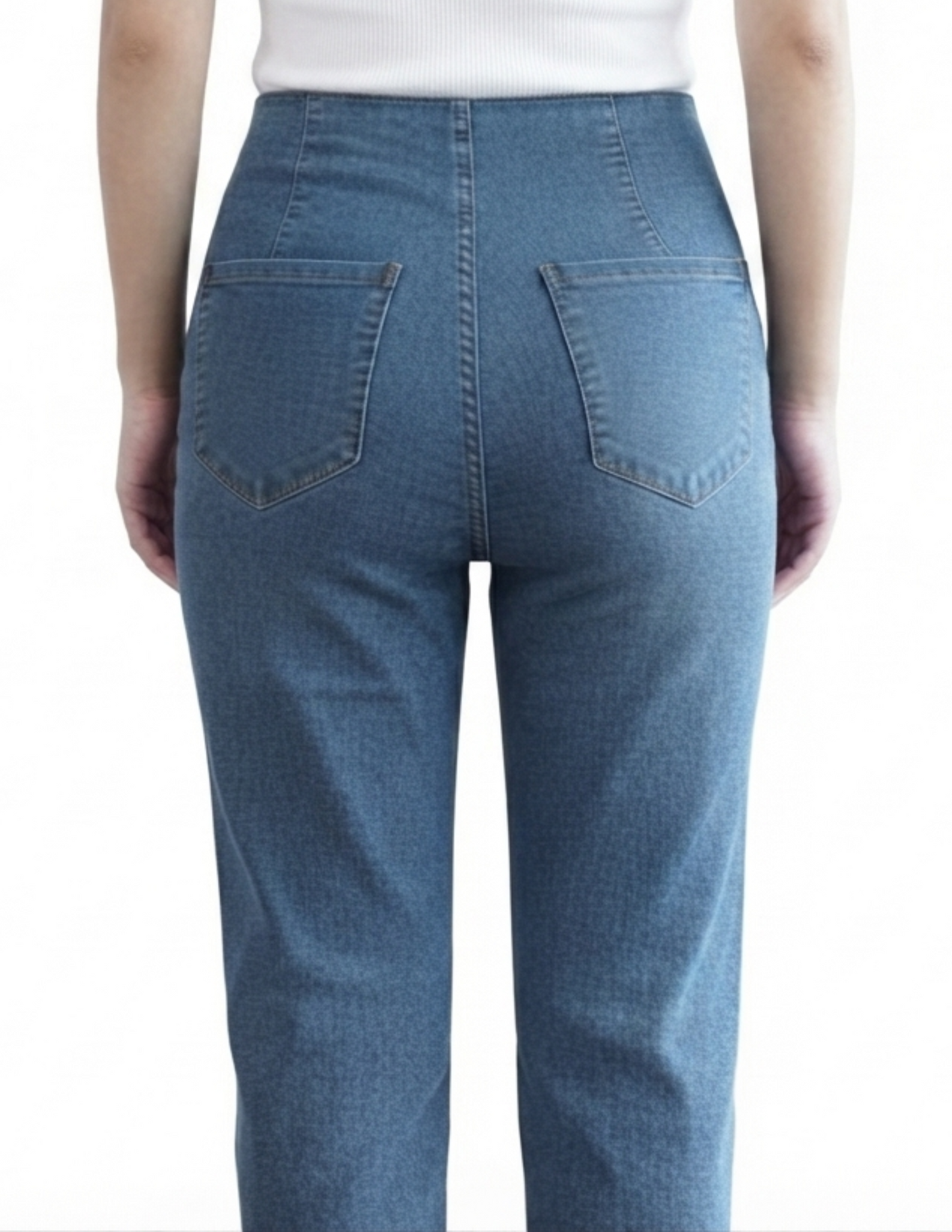 Pantalón de mezclilla corte recto