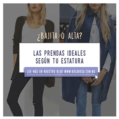 ¡Bajitas o altas con estilo!