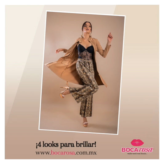 ¡4 LOOKS PARA BRILLAR!