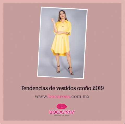Tendencias de vestidos otoño 2019