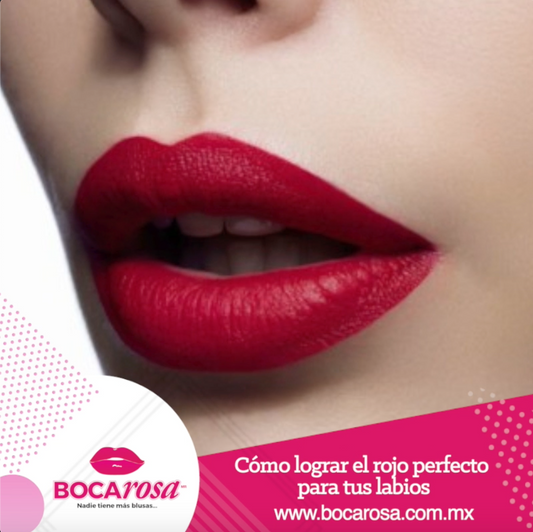 Cómo lograr el rojo perfecto para tus labios
