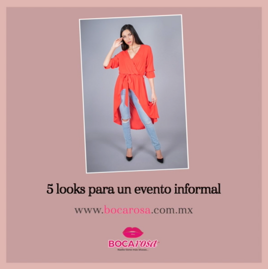 5 Looks para un evento informal