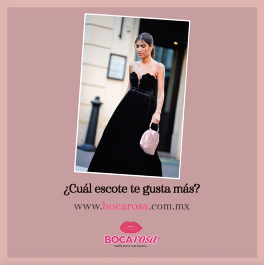 ¿Cuál escote te gusta más?