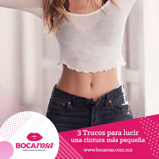 3 trucos para lucir una cintura más pequeña
