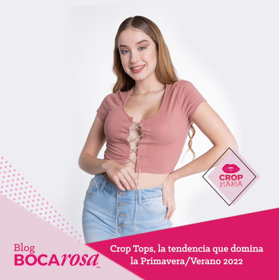 Los Crop Tops son la tendencia que domina la Primavera/Verano 2022