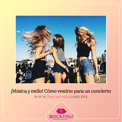 ¡Música y estilo! Cómo vestirte para un concierto