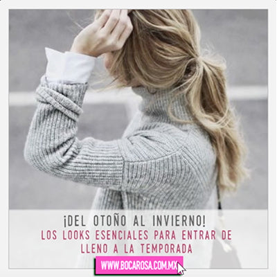 ¡Del otoño al invierno!