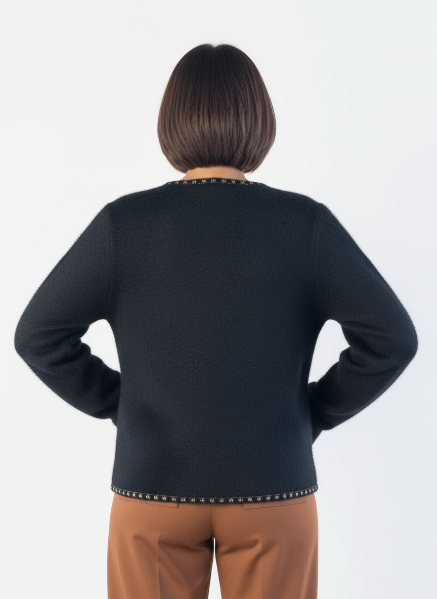 Saco abotonado calientito con botones