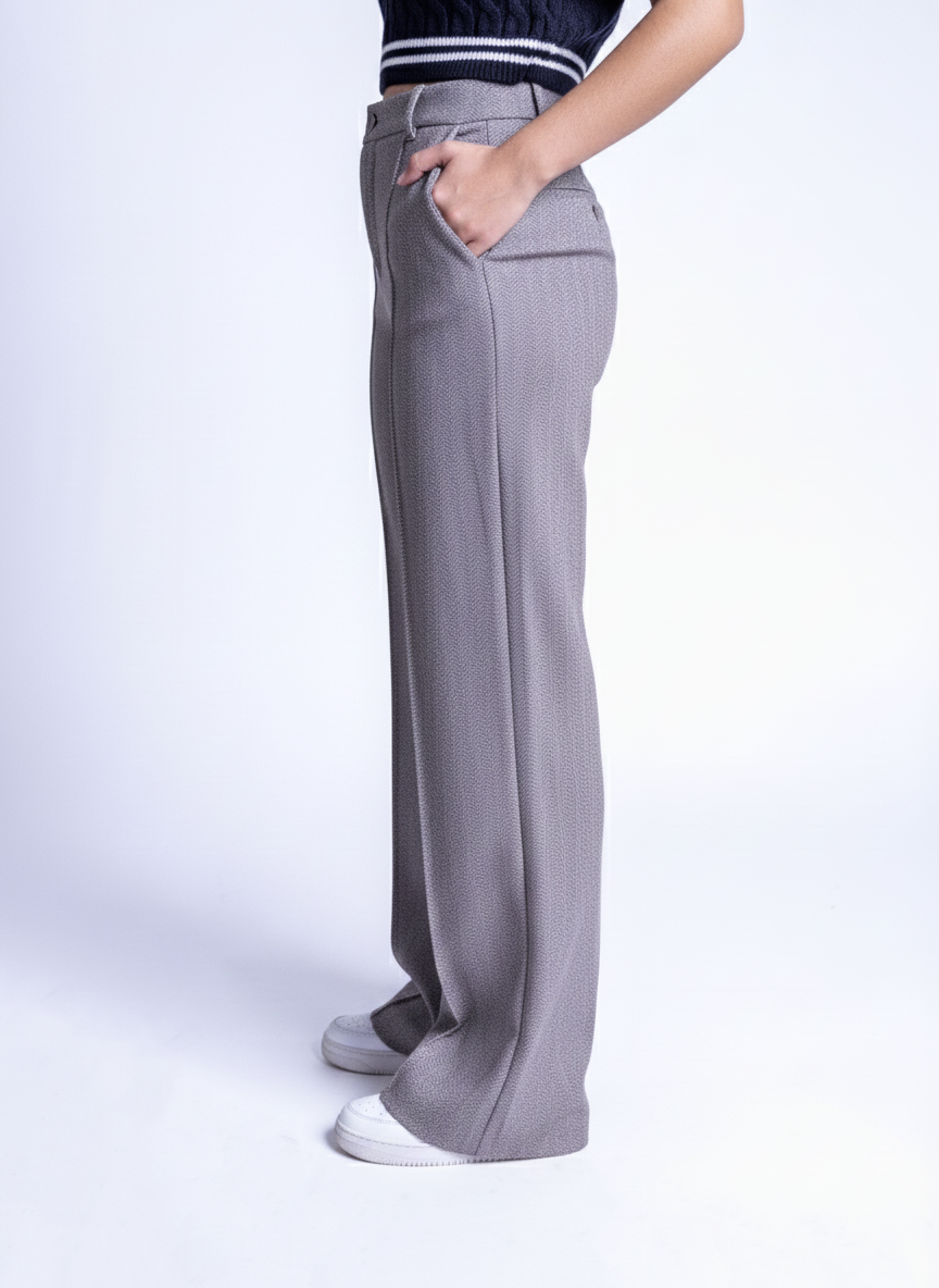 Pantalon de vestir calientito seccionado