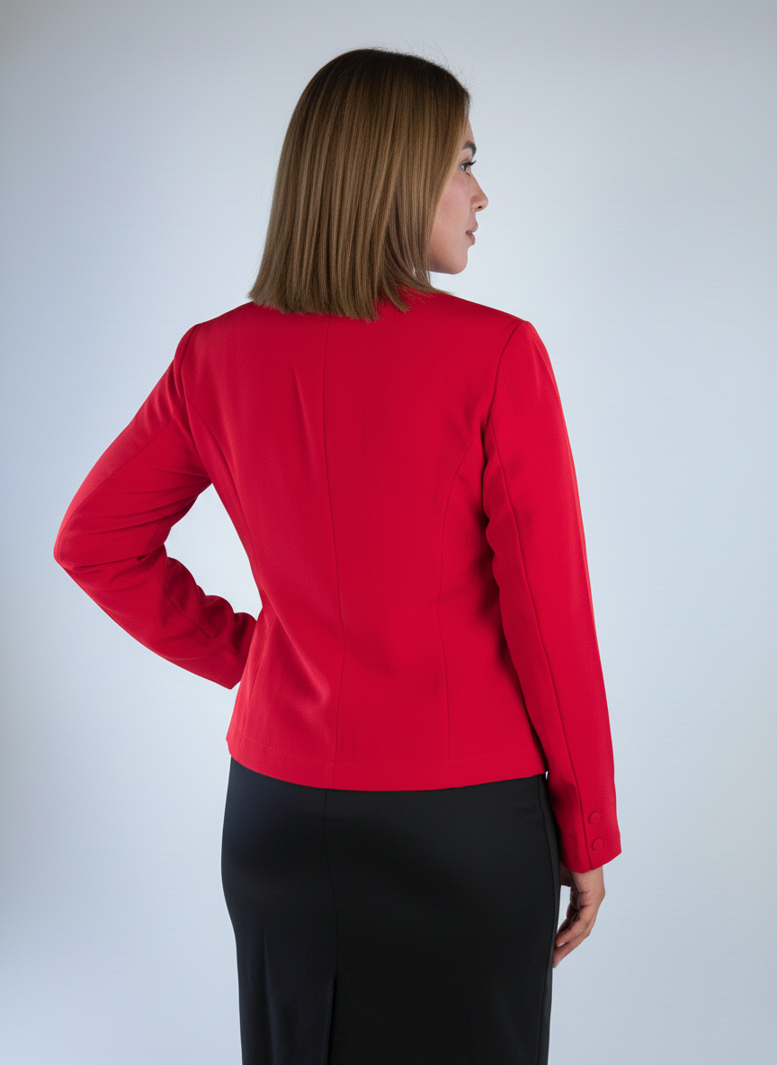 Saco abotonado con bolsas