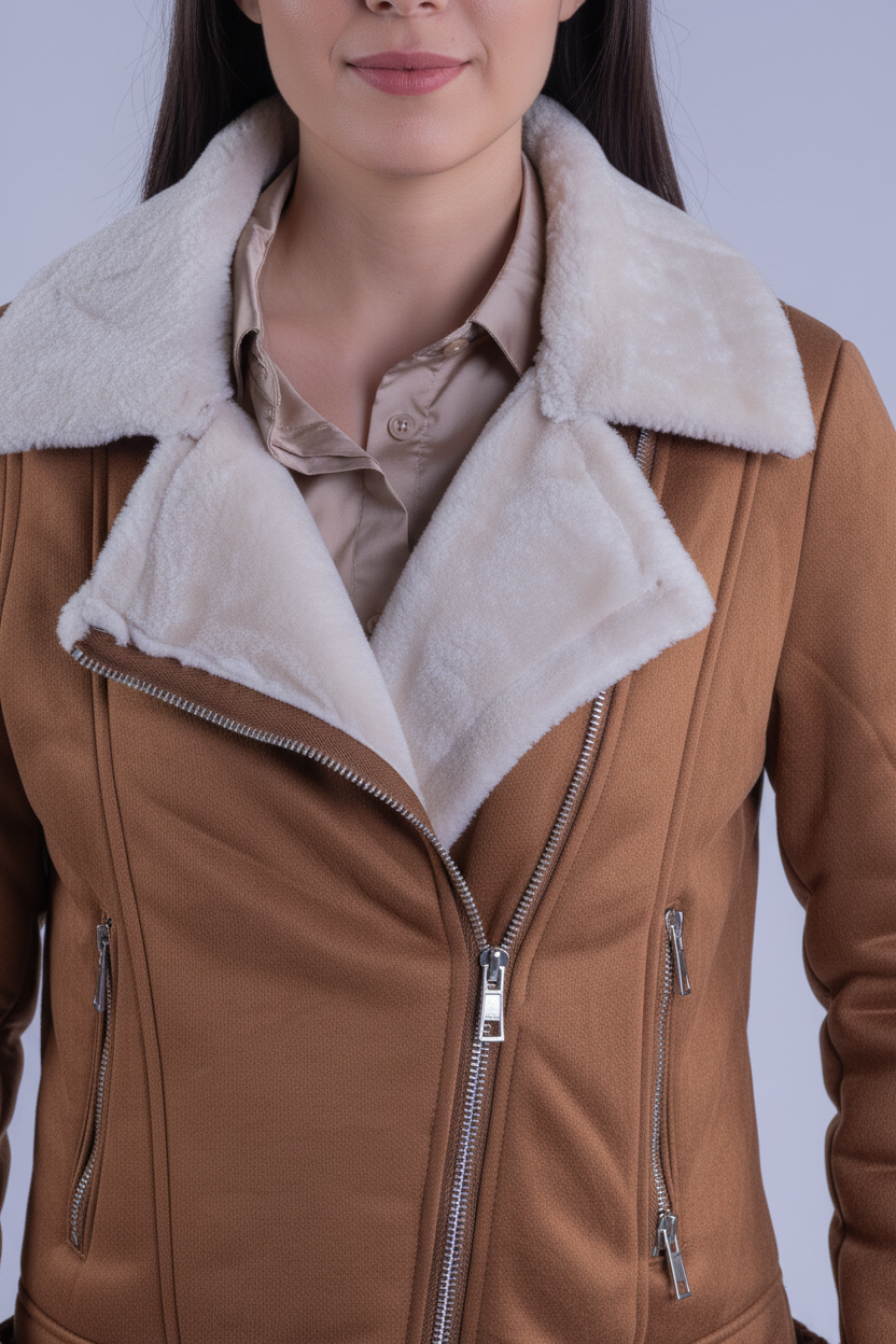 Chamarra de terciopelo vaquera