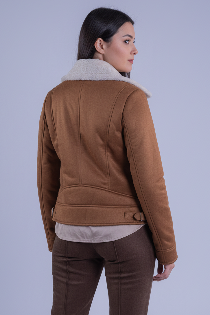 Chamarra de terciopelo vaquera