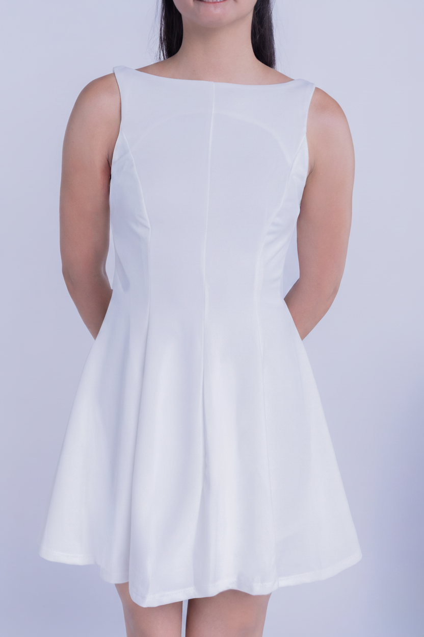 Vestido blanco ampon