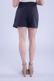 Short negro de vestir