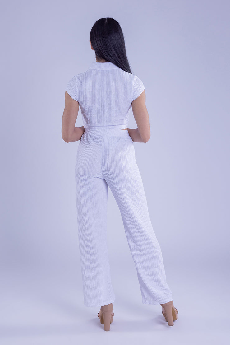 Conjunto blanco casual