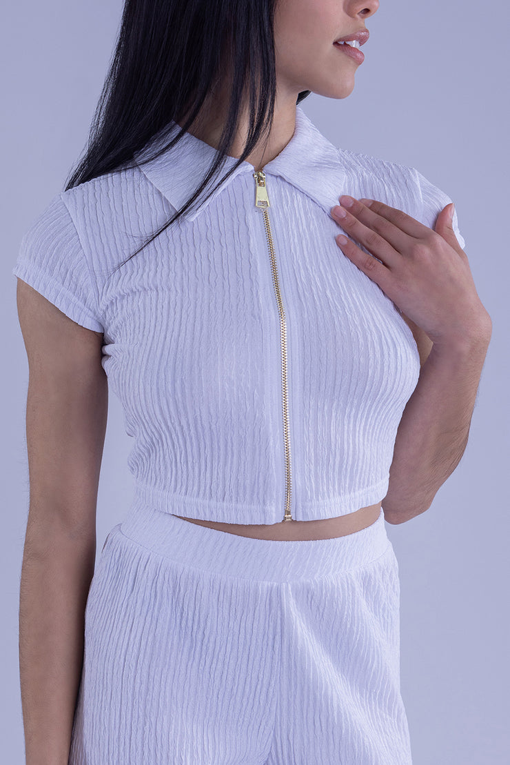 Conjunto blanco casual
