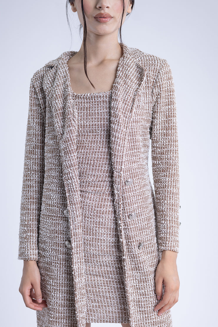Conjunto de vestido con saco