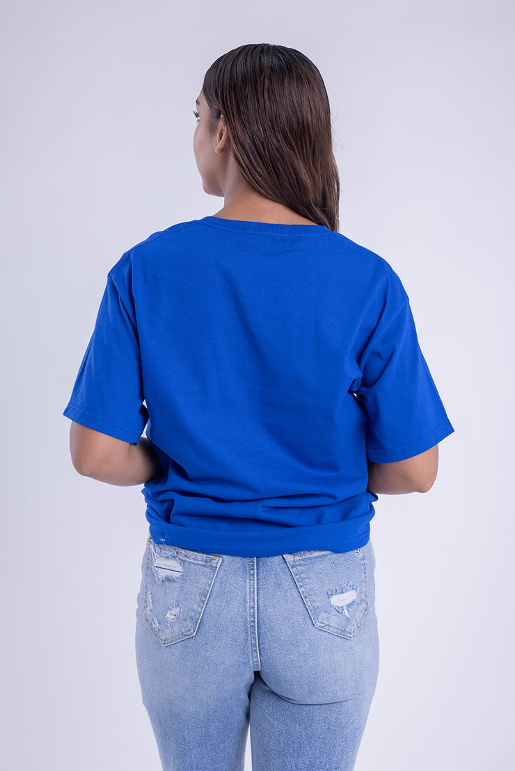 Blusa con estampado de gráficos