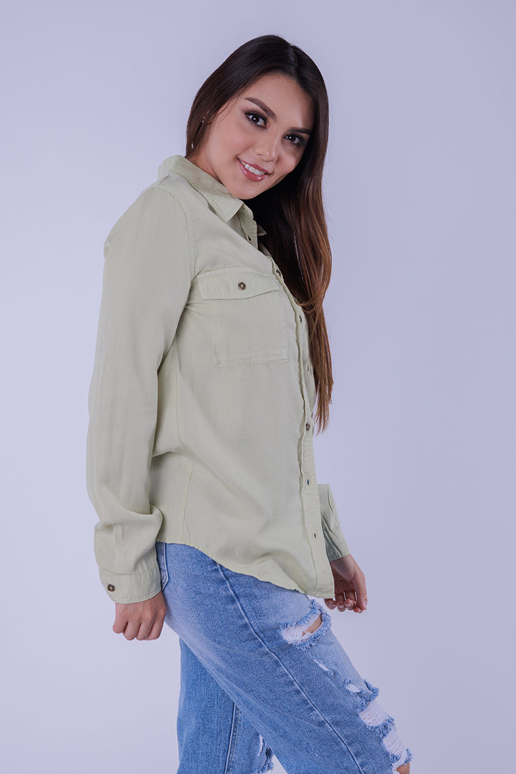 Blusa abotonada