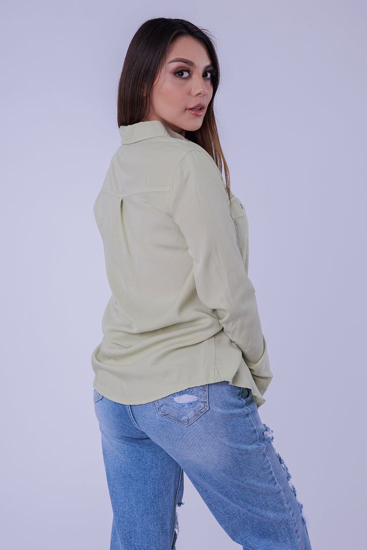 Blusa abotonada