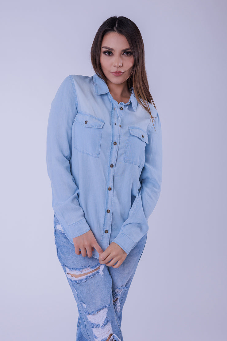 Blusa abotonada