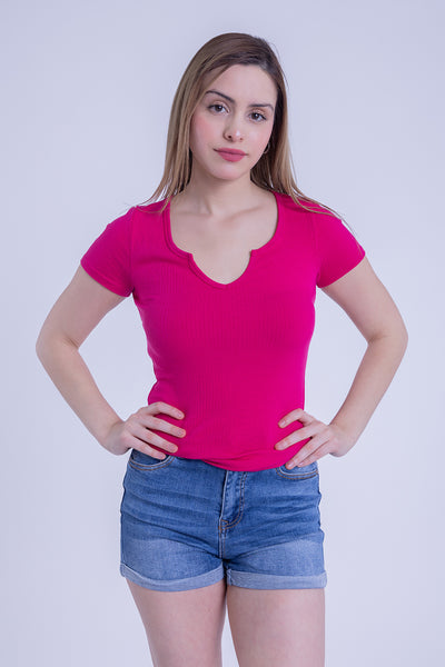 Blusa fiuscha con escote