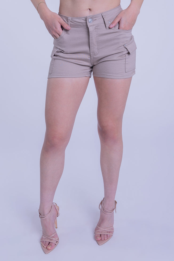 Short beige