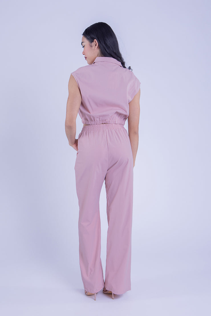 Conjunto de dos piezas rosa