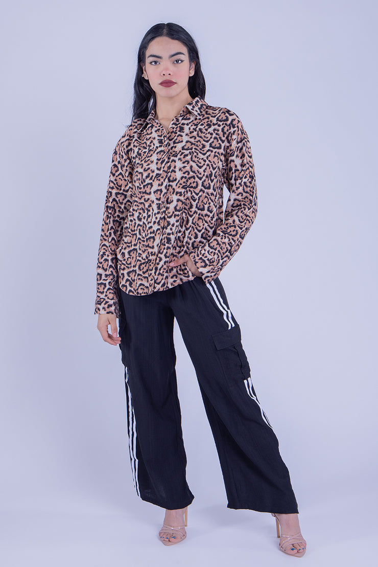 Conjunto deportivo animal print