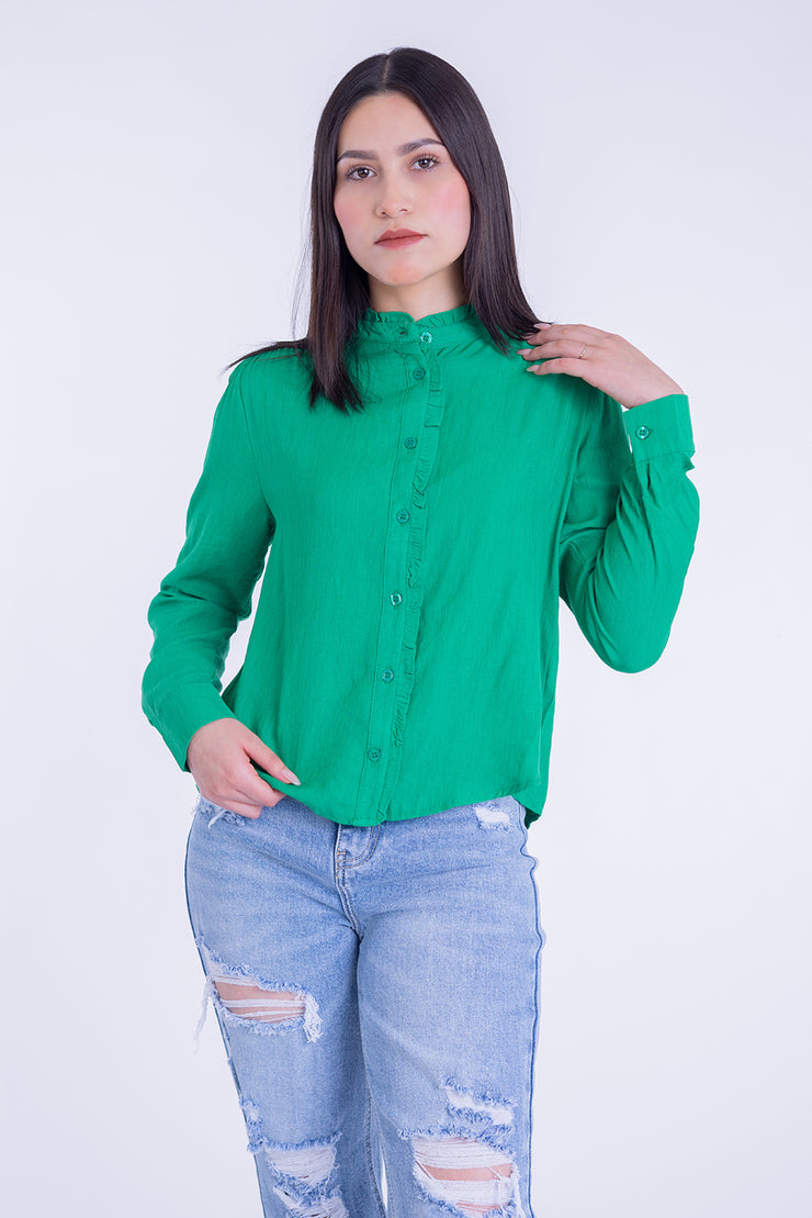 Blusa estilo victoriana