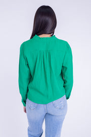 Blusa estilo victoriana