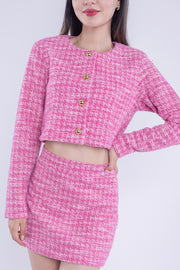 Conjunto de vestir de cuadros