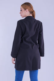 Blazer Boca Rosa largo con solapa