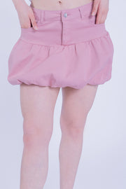 Falda rosa ampona