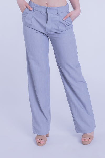 Pantalón azul con pinzas