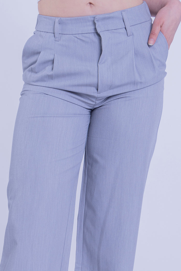 Pantalón azul con pinzas