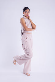 Conjunto de blusa y palazo