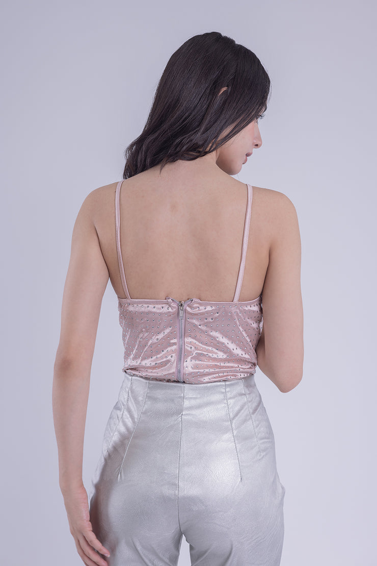 Pantiblusa de tirantes con escote