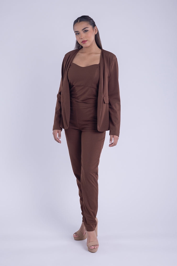 Conjunto de vestir de tres piezas