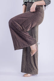 Pantalón con destellos tipo palazo