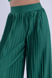 Pantalón plisado con elástico