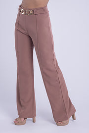 Pantalón de vestir con cadena