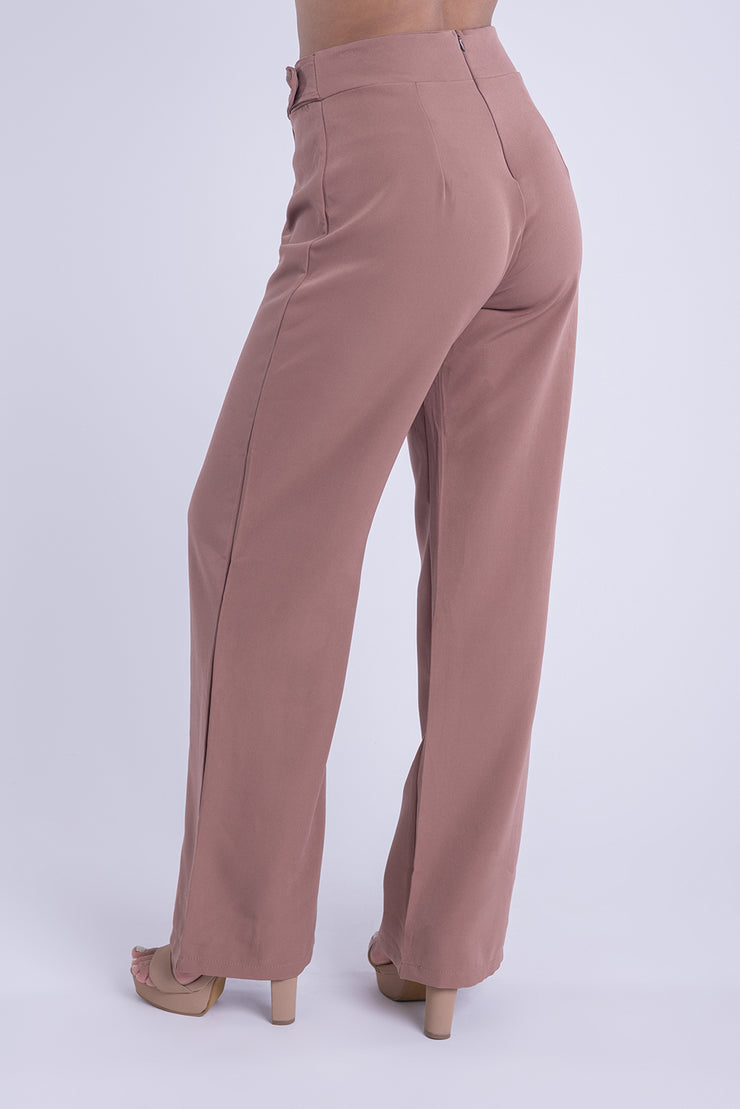 Pantalón de vestir con cadena