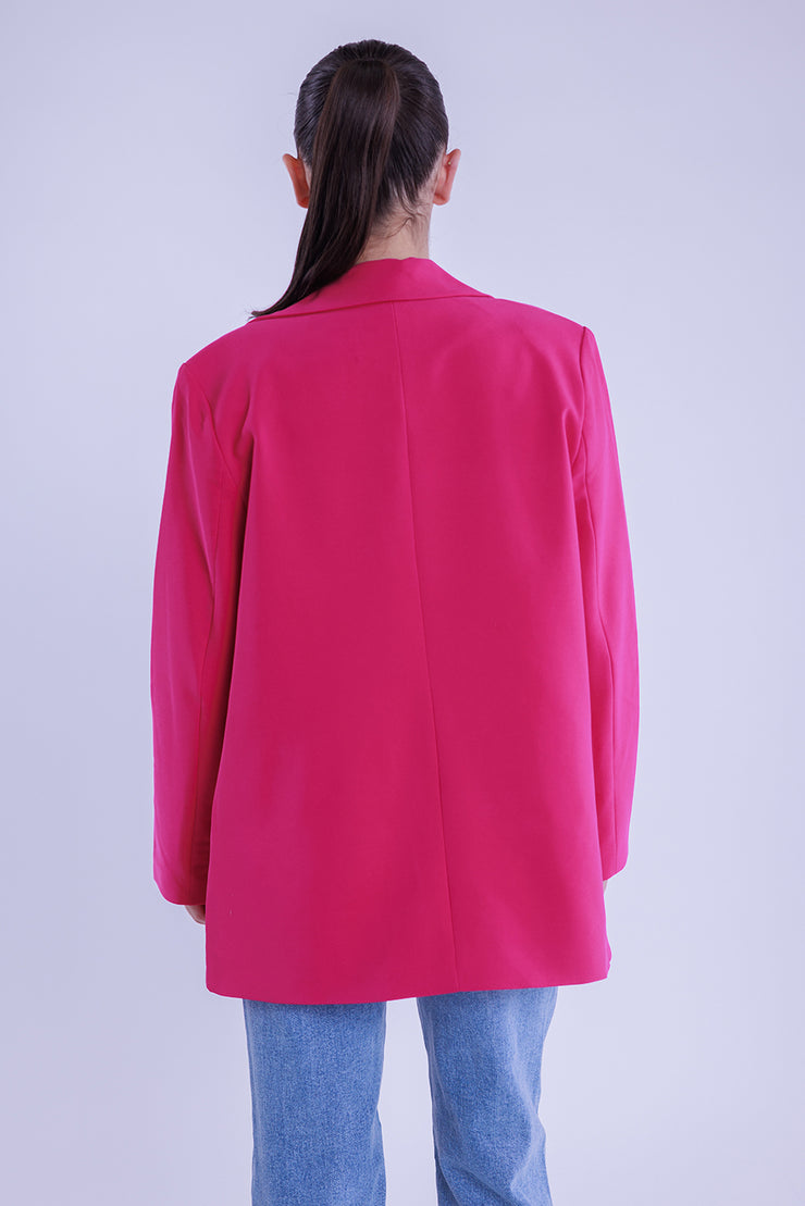 Saco de vestir a un boton tipo oversize