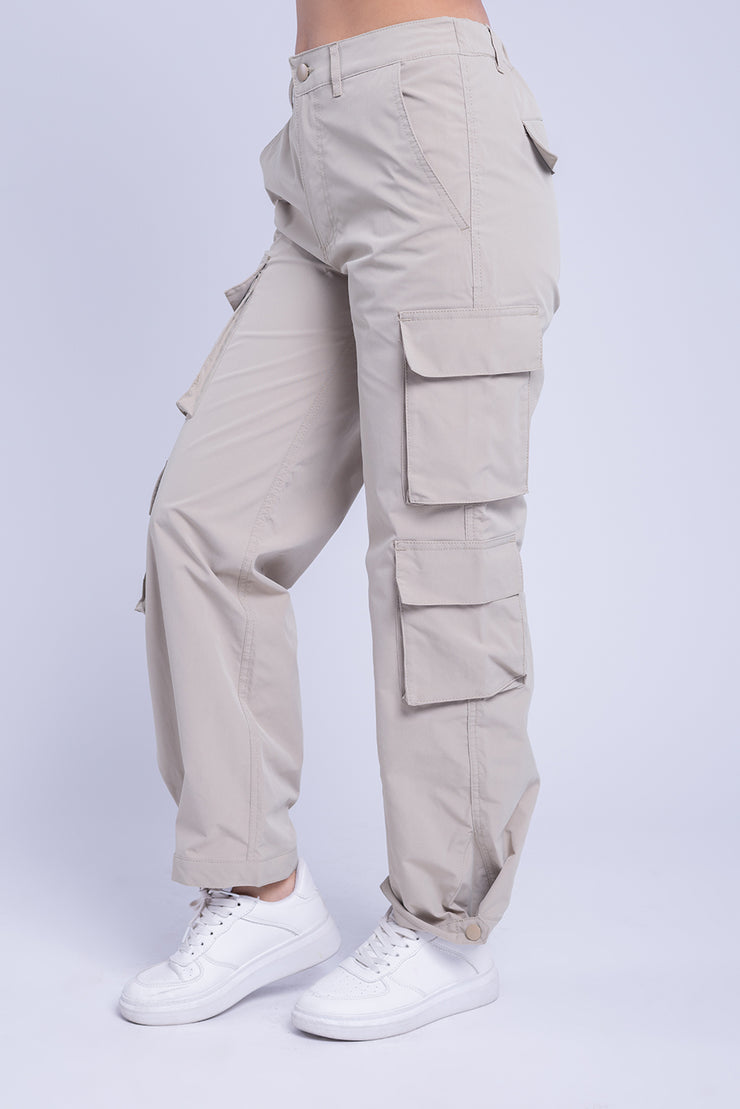 Pantalon jogger con bolsas laterales