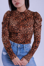 Pantiblusa de leopardo