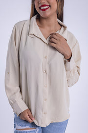 Blusa de vestir con botones