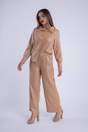 Conjunto de dos piezas de vinipiel