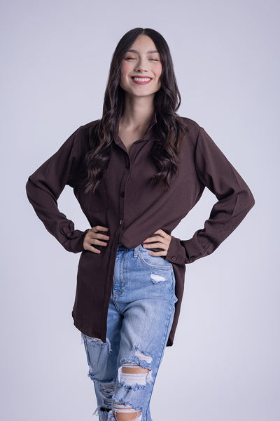 Blusa de manga larga